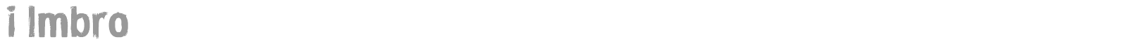 i Imbro font preview
