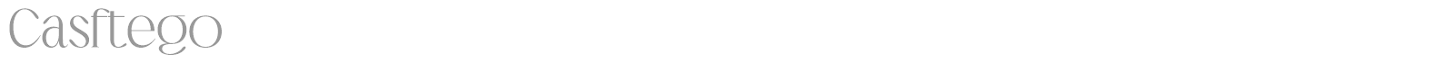 Casftego font preview