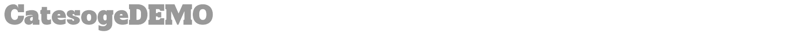 Catesoge font preview