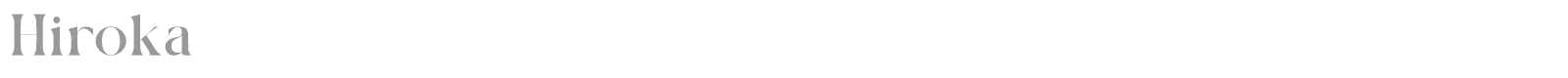 Hiroka font preview