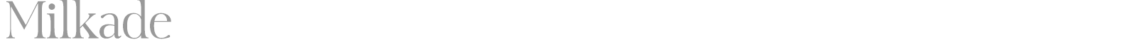 Milkade font preview