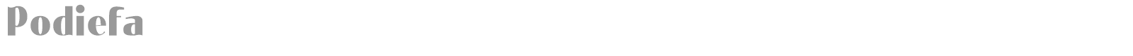 Podiefa font preview