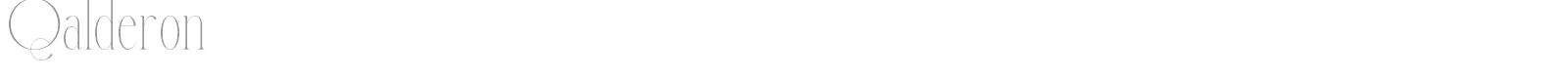 Qalderon font preview