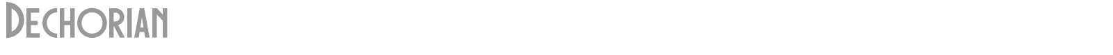 Dechorian font preview