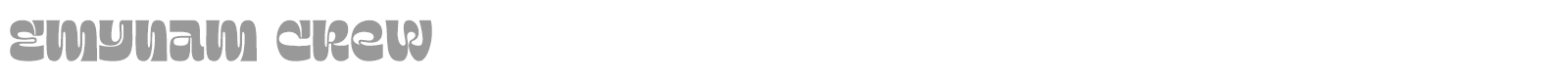 Emynam Crew font preview