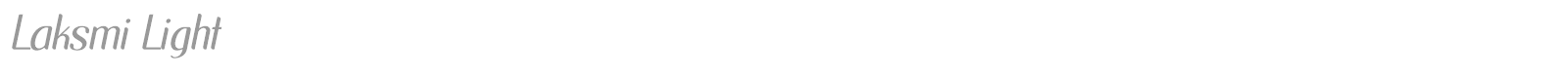 Laksmi font preview