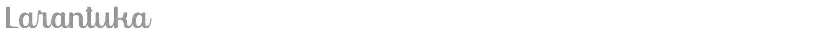 Larantuka font preview