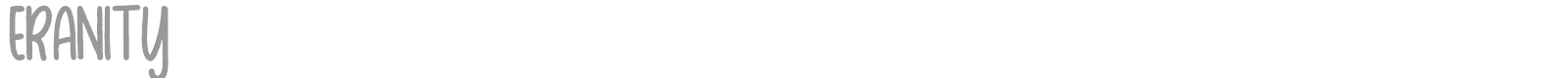 Eranity font preview