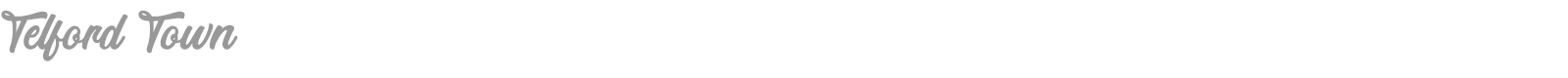Telford Town font preview