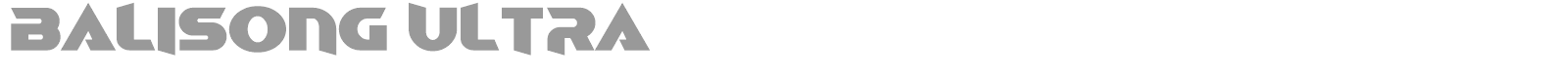 Balisong font preview