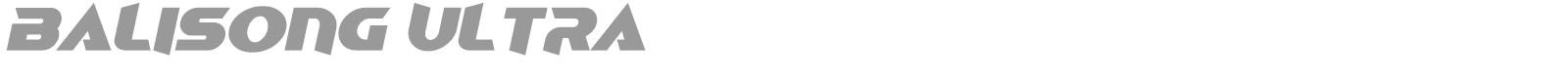 Balisong font preview