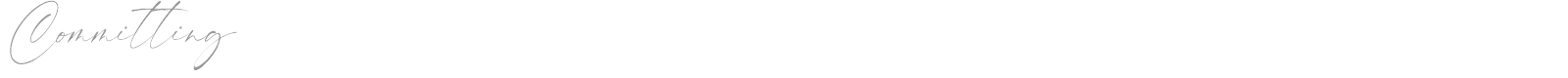 Committing font preview