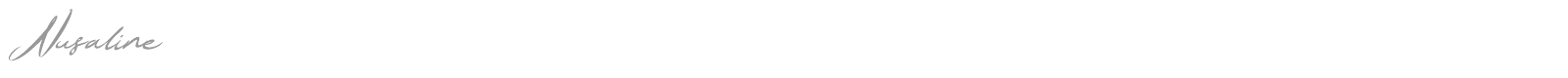 Nusaline font preview