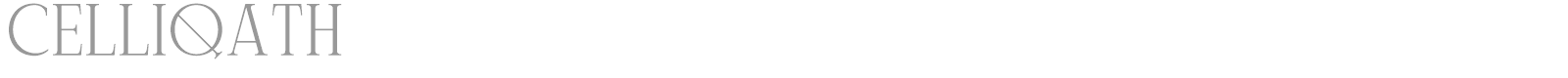 Celliqath font preview