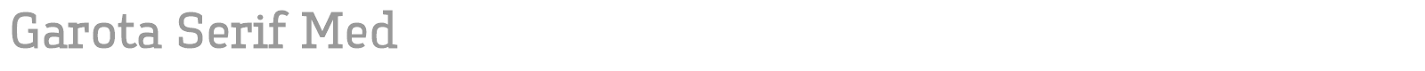Garota Serif font preview