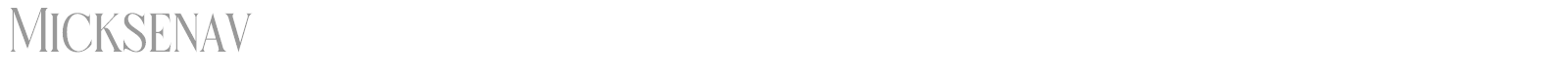 Micksenav font preview