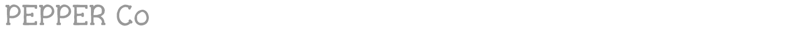 Pepper Co font preview