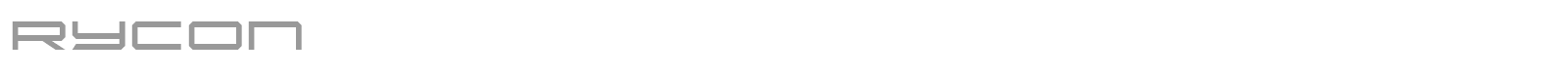 Rycon font preview