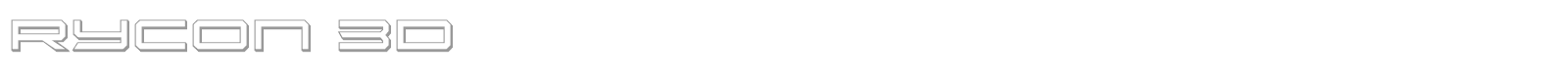 Rycon font preview