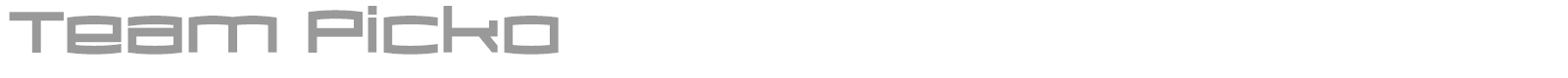 Team Picko font preview
