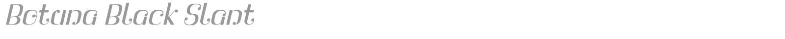 Botuna font preview