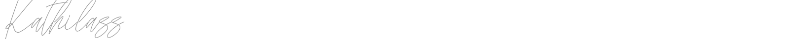 Kathilass font preview
