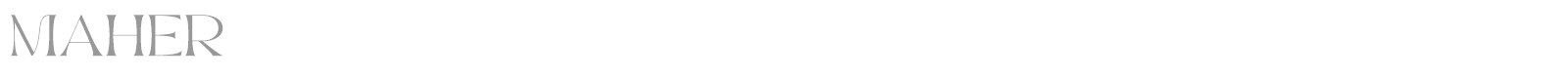 Maher font preview