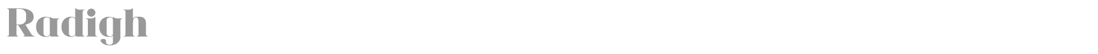 Radigh font preview