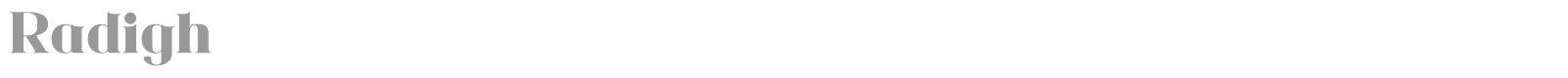 Radigh font preview