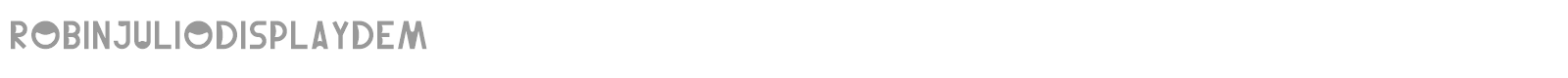 Robin Julio Script font preview