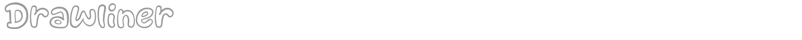 Drawliner font preview