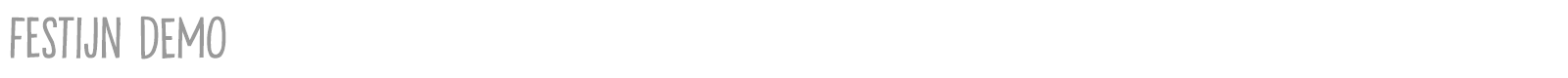 Festijn font preview