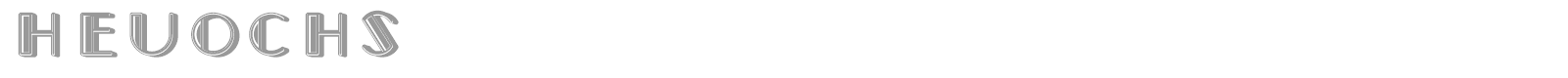 Heuochs font preview