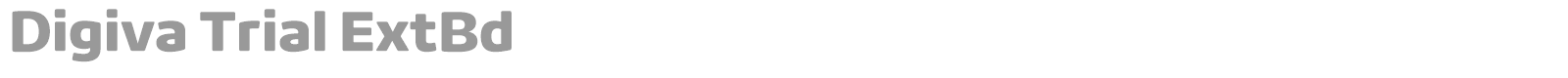 Digiva font preview