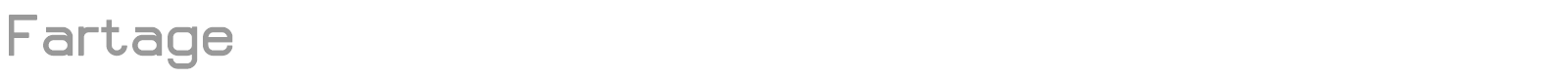 Fartage font preview