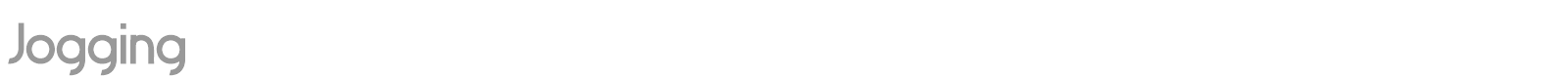 Jogging font preview
