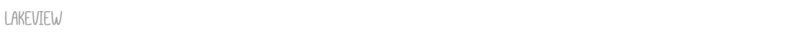 Lakeview font preview