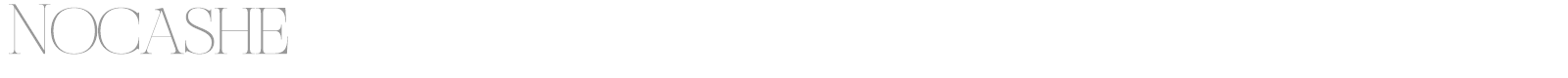 Nocashe font preview