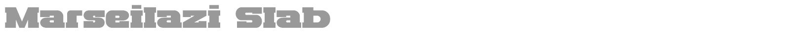 Marseilazi font preview