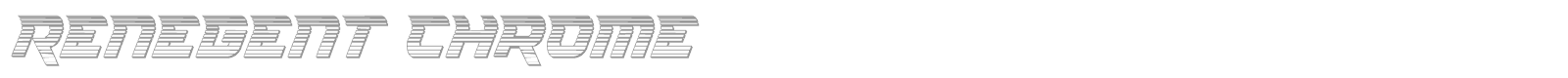 Renegent font preview
