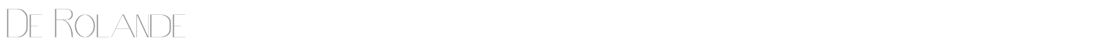 De Rolande font preview