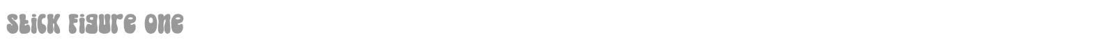 Stick Figure font preview