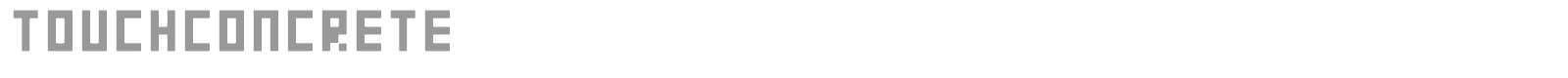 Touchconcrete font preview