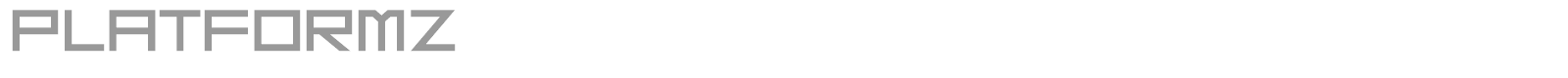Platformz font preview
