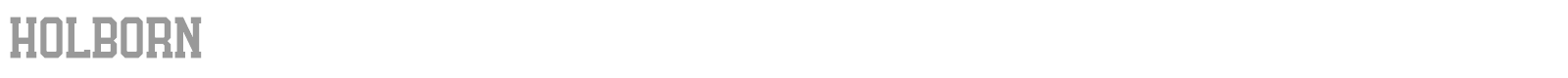 Holborn font preview