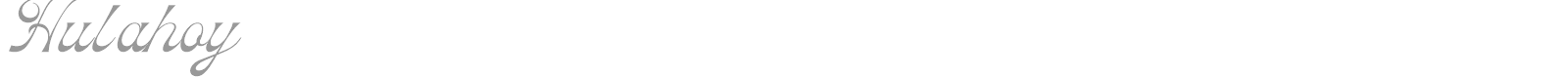 Hulahoy font preview
