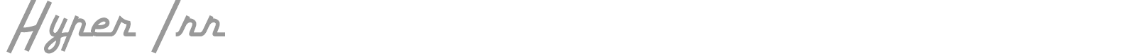 Hyper Inn font preview