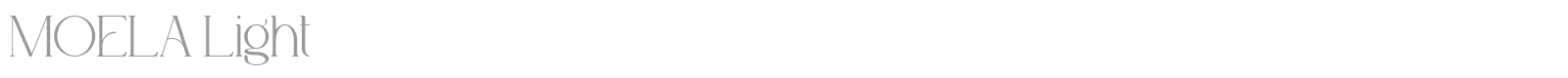 Moela font preview