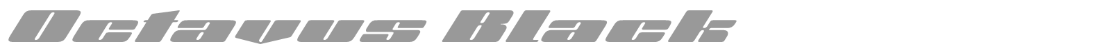 Octavus font preview