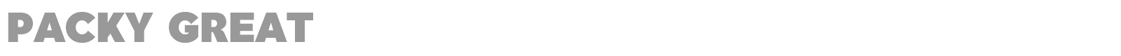 Packy Great font preview